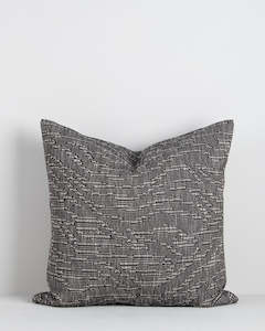 General store operation - other than mainly grocery: Baya Alder Cushion - Dark Chocolate | 55 x 55cm