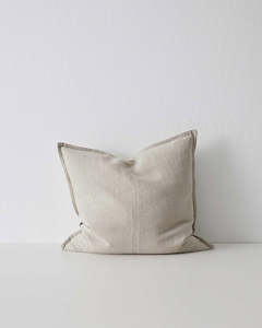 Weave Home European Linen Como Cushion - Linen | Three Sizes