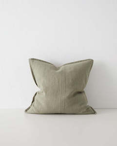 Weave Home European Linen Como Cushion - Caper | Three Sizes