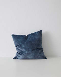 Weave Home Ava Velvet Cushion - Atlantic | 50 x 50cm