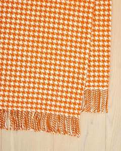 Weave Home Huxter Throw Blanket - Pumpkin | 100% NZ Wool