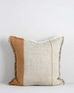 Baya Frankton Linen Cushion - Spice