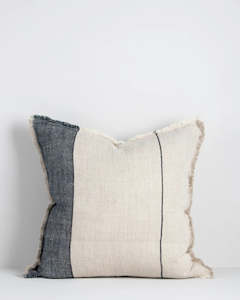 Baya Frankton Linen Cushion - Cloudburst