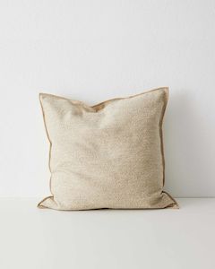 Weave Home Alberto Boucle Cushion - Nougat | 50 x 50cm