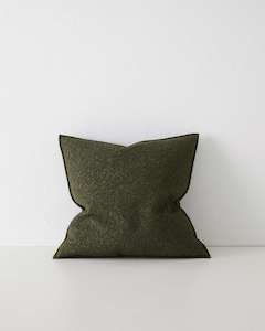 Weave Home Alberto Boucle Cushion - Olive | 50 x 50cm