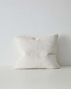 General store operation - other than mainly grocery: Weave Home Tempo Cushion - Pearl | 50 x 50cm