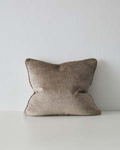 General store operation - other than mainly grocery: Weave Home Tempo Cushion - Mink | 50 x 50cm