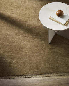 Baya Sandringham 100% Wool Rug - Fenugreek