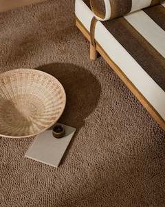 Weave Home Valencia Floor Rug - Latte