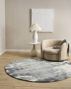 Baya Cape Brett Floor Rug - Round