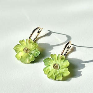 Wildflower Earrings - Sage | Hagen + Co