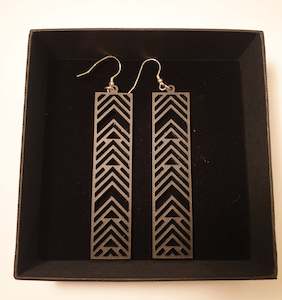 General store operation - other than mainly grocery: Ascendancy in Black Earrings | NZ Designer Anna Leyland