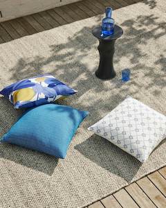 Weave Home Andorra Outdoor Rug - Dove | Outdoor Decor | 2m x 3m