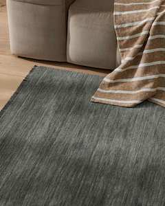 Weave Home Silvio Floor Rug - Fog | NZ Wool | Two Sizes