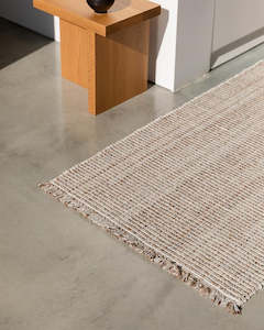 Baya Rhodes Floor Runner - Teak | Indoor or Outdoor