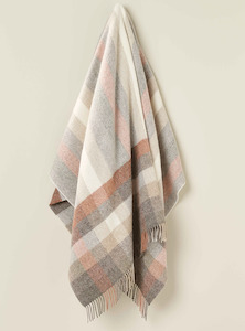 NZ Wool Throw - Woodale - Sienna | 100% Pure Wool