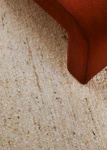 Tribe Home Birch Rug | Natural Undyed Wool Floor Rug