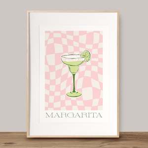 summer drinks - margarita gingham