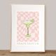 summer drinks - margarita gingham