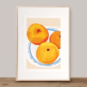 Prints: three oranges