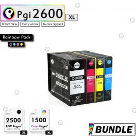 Premium compatible CANON PGI-2600XL ink cartridge Value Pack