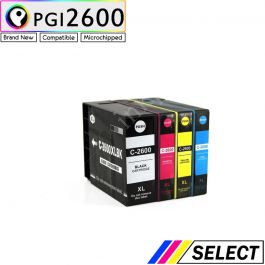 Premium compatible CANON PGI 2600XL ink cartridge - Pigment ink