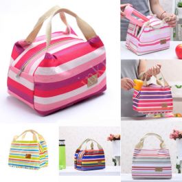 Portable Insulated Thermal Cooler Lunch Bag Carry Tote Picnic Bag