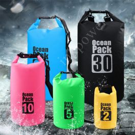 Outdoor Waterproof Canoe Swimming Camping Hiking Backpack Dry Bag Sack Pouch