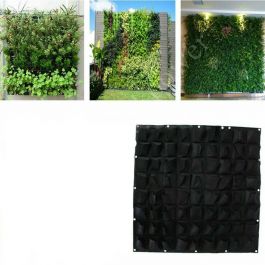 72 Pocket Hanging Wall Vertical Flower Planting Bag INKPOWER NZ