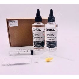 Computer peripherals: 2 100ml Printhead Cleaner Printer Head Cleaning Liquid + Syringe Kit