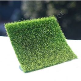 Artificial Grass Fairy Garden Ornament Fake Lawn Miniature Craft Decor