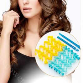 12pcs New Magic Hair Curlers DIY Hair Salon Curlers Rollers Tool Soft