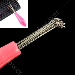 Comb Hair Brush Cleaner Cleaning Remover Embedded Beauty Tools Plastic Handle