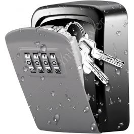 Computer peripherals: Security Lock Box 4 Digit Combination Key Storage Lock Box House Keys