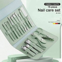 16Pcs/Set Stainless Steel Nail Clippers Set INKPOWER NZ