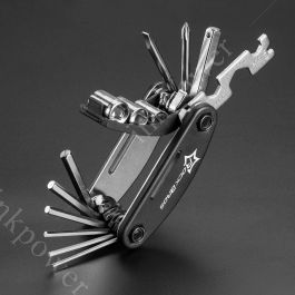 Bicycle Repair Tool Bike Pocket Multi Function Folding Tool 16 in 1