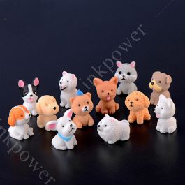 Kawaii Dog Corgi Miniature Fairy Garden Ornament Decor Pot DIY Craft