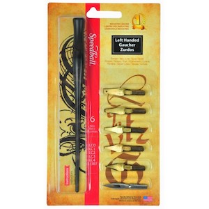 Stationery: Speedball C Left Hand Set