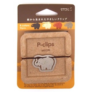 Stationery: P-Clip - Elephant