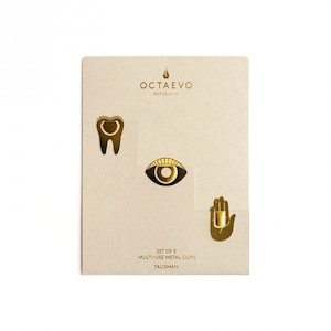 Stationery: Metal Clips - Talisman Set of 3