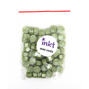 Spring green wax, pellets - bag