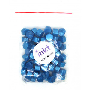 Sky blue wax, pellets - bag