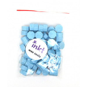 Powder blue wax, pellets - bag