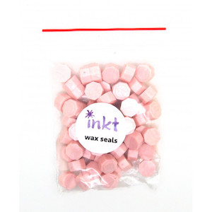 Pink silk wax, pellets - bag