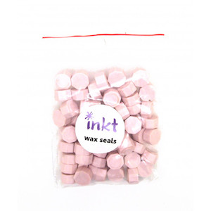 Pastel pink wax, pellets - bag