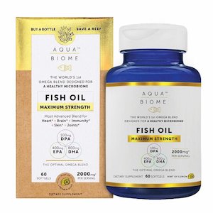 Enzyme Science: Aqua-Biome Fish Oil Maximum Strength