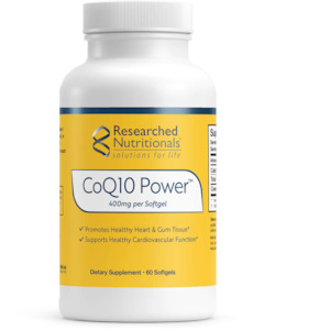 Researched Nutiritionals: CoQ10 Power