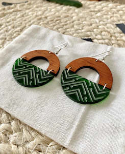 Earrings: Whenua