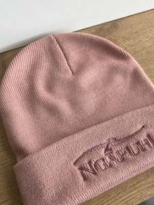 Kakahu Clothing: beanie - rose