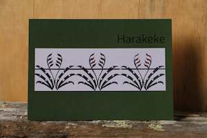 Greeting card, Harakeke